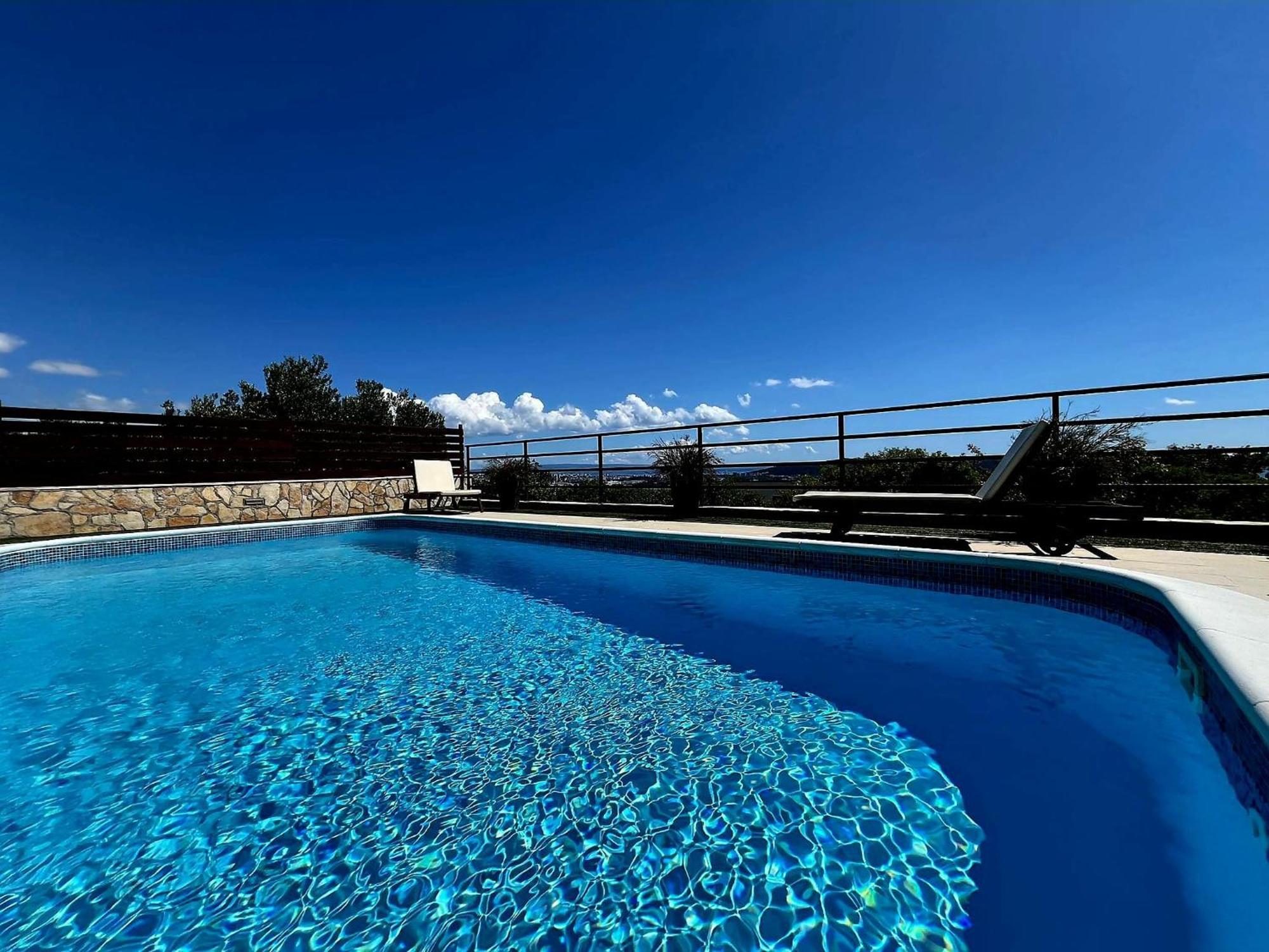 Kaštela Holiday Home Magic View With Private Heated Pool מראה חיצוני תמונה